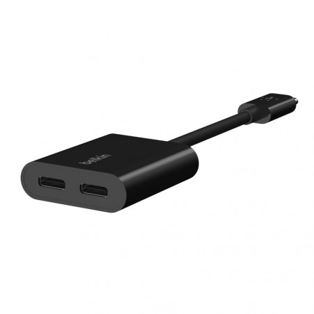 USB-C ROCKSTAR - ADATTATORE AUDIO + RICARICA USB-C