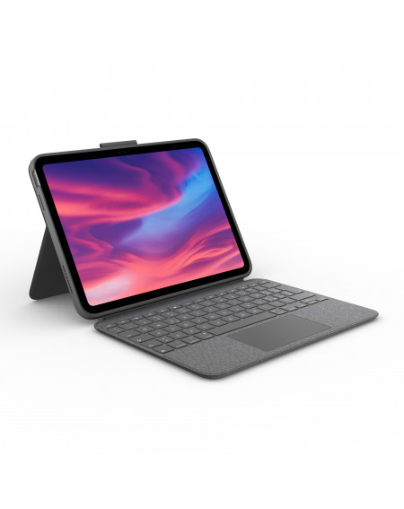 Logitech Combo Touch di Logitech con tastiera e trackpad per iPad (7ª, 8ª, 9ª e 10ª generazione)