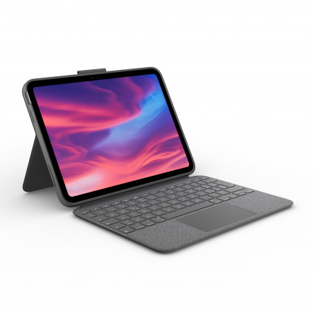Logitech Combo Touch di Logitech con tastiera e trackpad per iPad (7ª, 8ª, 9ª e 10ª generazione)