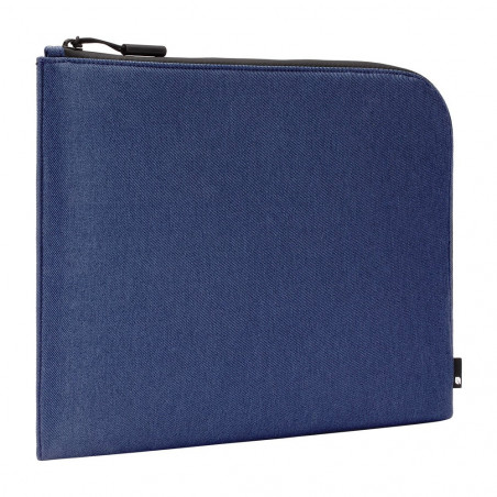 Incase - Sleeve Facet in tessuto spigato riciclato per MacBook 13'' - Blu Navy
