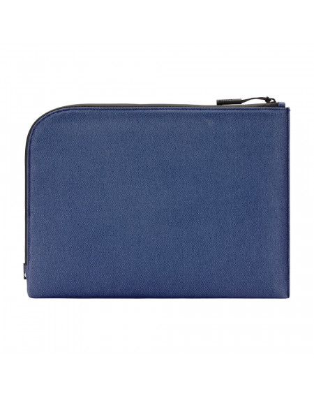 Incase - Sleeve Facet in tessuto spigato riciclato per MacBook 13'' - Blu Navy