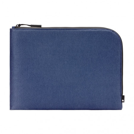 Incase - Sleeve Facet in tessuto spigato riciclato per MacBook 16'' - Blu Navy