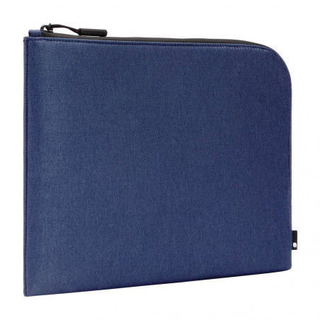 Incase - Sleeve Facet in tessuto spigato riciclato per MacBook 16'' - Blu Navy