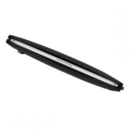 Custodia Compact Sleeve in nylon stile aviatore per MacBook Pro 15" e 16" - Nero