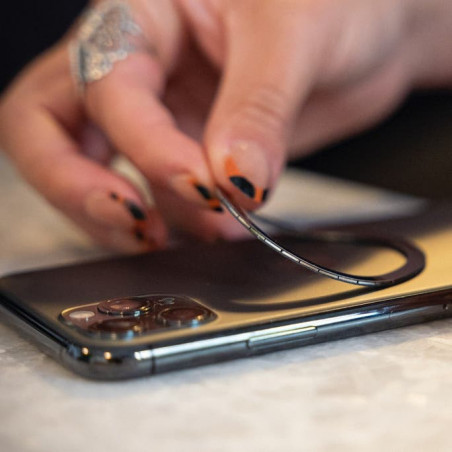 mophie - Snap+ Batteria Portatile 10K con stand per iPhone con MagSafeÂ® - Nero