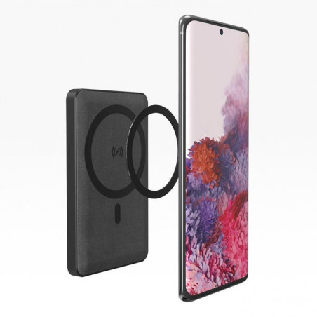 mophie - Snap+ Batteria Portatile 5K per iPhone con MagSafe® (juice pack) - Nero