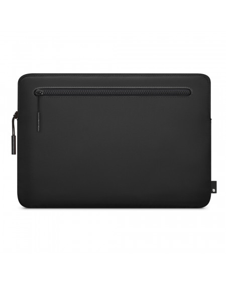 Compact Sleeve with Flight Nylon with Incase Zip Tag for MacBook Pro (14" 2023 - 2021) - Black
