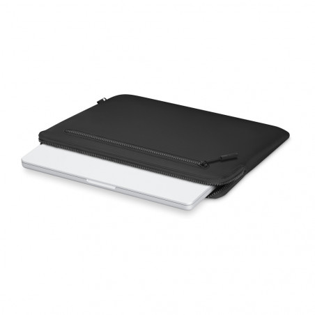 Compact Sleeve with Flight Nylon with Incase Zip Tag for MacBook Pro (14" 2023 - 2021) - Black
