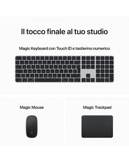 Mac Studio  Apple M2 Ultra chip con 24-core CPU and 60-core GPU, 1TB SSD