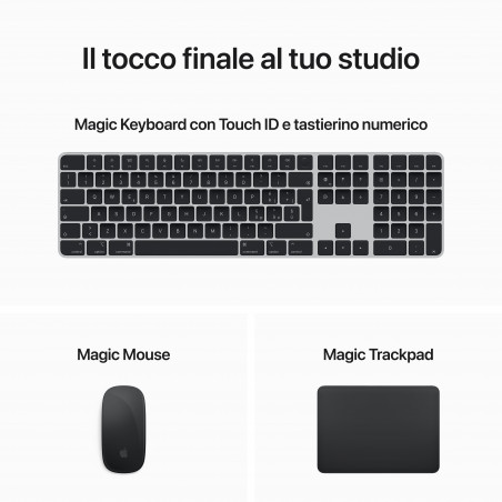 Mac Studio  Apple M2 Ultra chip con 24-core CPU and 60-core GPU, 1TB SSD
