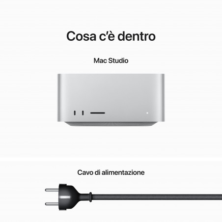 Mac Studio  Apple M2 Max chip con 12-core CPU and 30-core GPU, 512GB SSD
