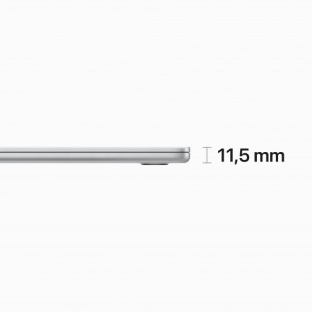 MacBook Air 15'' Apple M2 8-core CPU e 10-core GPU, HD 256GB - Argento