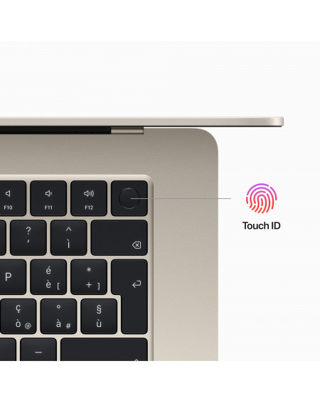 MacBook Air 15'' Apple M2 8-core CPU e 10-core GPU, HD 256GB - Galassia