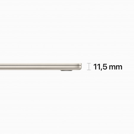 MacBook Air 15'' Apple M2 8-core CPU e 10-core GPU, HD 512GB - Galassia