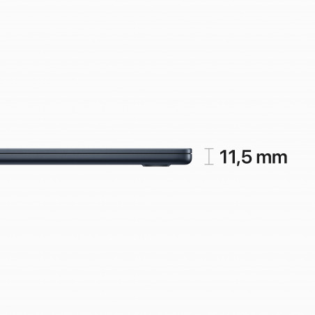 MacBook Air 15'' Apple M2 8-core CPU e 10-core GPU, HD 512GB - Mezzanotte