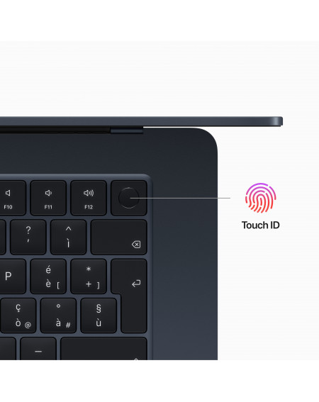 MacBook Air 15'' Apple M2 8-core CPU e 10-core GPU, HD 512GB - Mezzanotte