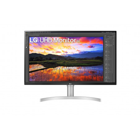 Monitor LG 32" UHD 4K HDMI Bianco