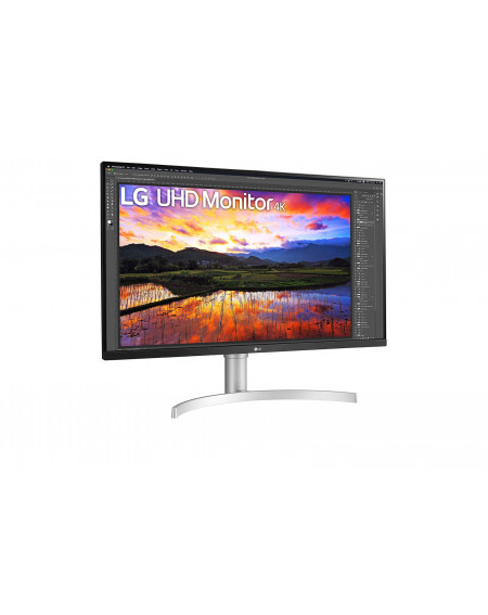 Monitor LG 32" UHD 4K HDMI Bianco