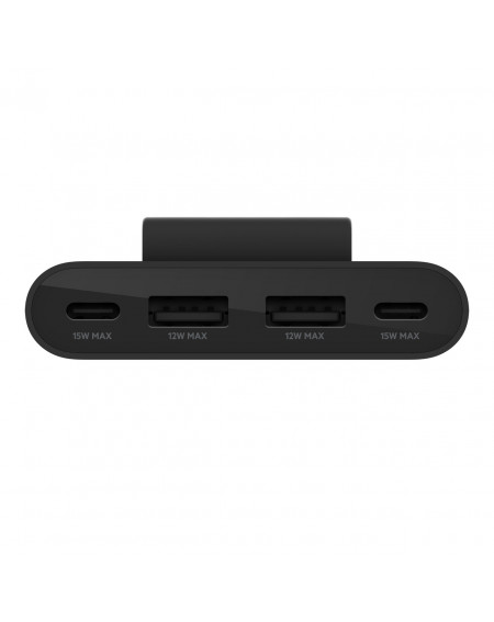 4-PORT USB POWER EXTENDER 2M - BLACK