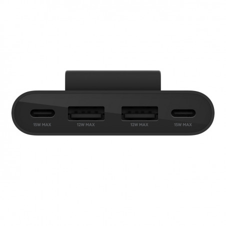 4-PORT USB POWER EXTENDER 2M - BLACK