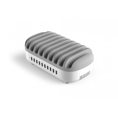 Compulocks Base di ricarica USB a 10 porte bianca - Spina UE