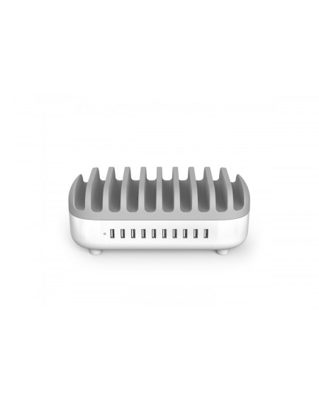Compulocks Base di ricarica USB a 10 porte bianca - Spina UE