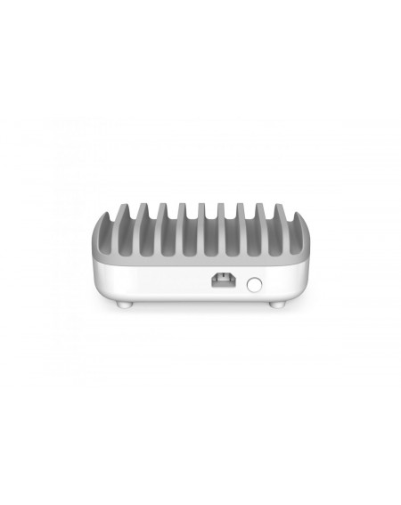 Compulocks Base di ricarica USB a 10 porte bianca - Spina UE