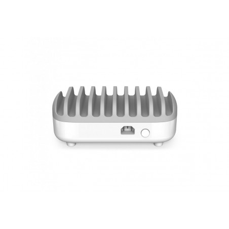 Compulocks Base di ricarica USB a 10 porte bianca - Spina UE