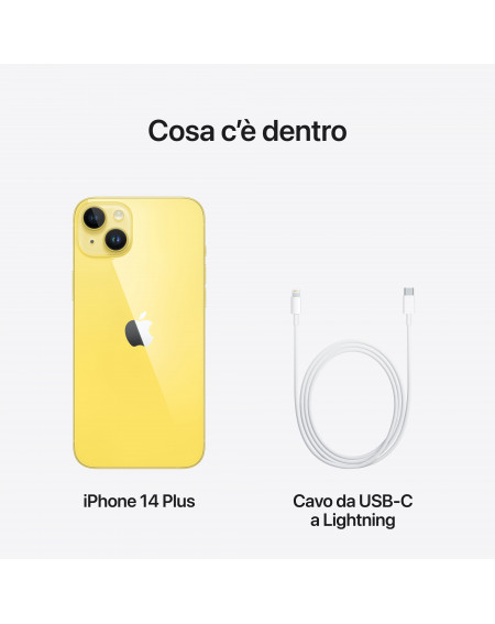 iPhone 14 Plus 128GB Giallo - rigenerato grado B