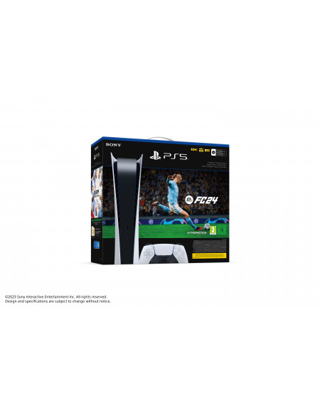 PS5 - Sony PlayStation5 Digital + EA SPORTS FC 24 + FUT VCH