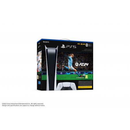 PS5 - Sony PlayStation5 Digital + EA SPORTS FC 24 + FUT VCH