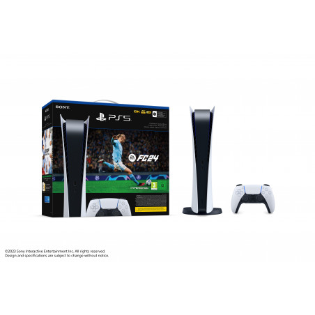 PS5 - Sony PlayStation5 Digital + EA SPORTS FC 24 + FUT VCH