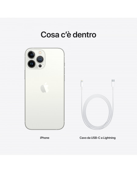 iPhone 13 Pro Max 128GB Argento - Prodotto rigenerato grado B