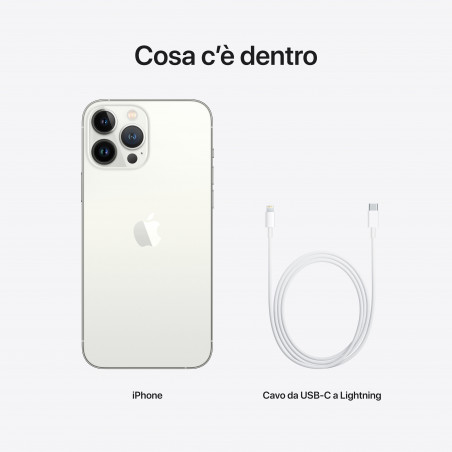 iPhone 13 Pro Max 128GB Argento - Prodotto rigenerato grado B