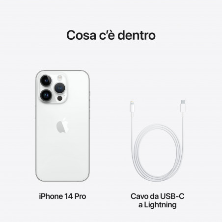 iPhone 14 Pro 256GB Argento - Prodotto rigenerato di grado C