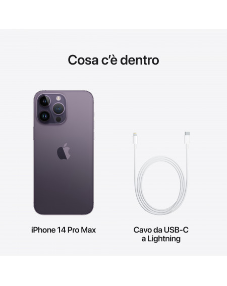 iPhone 14 Pro Max 128GB Viola Scuro - Rigenerato di grado B