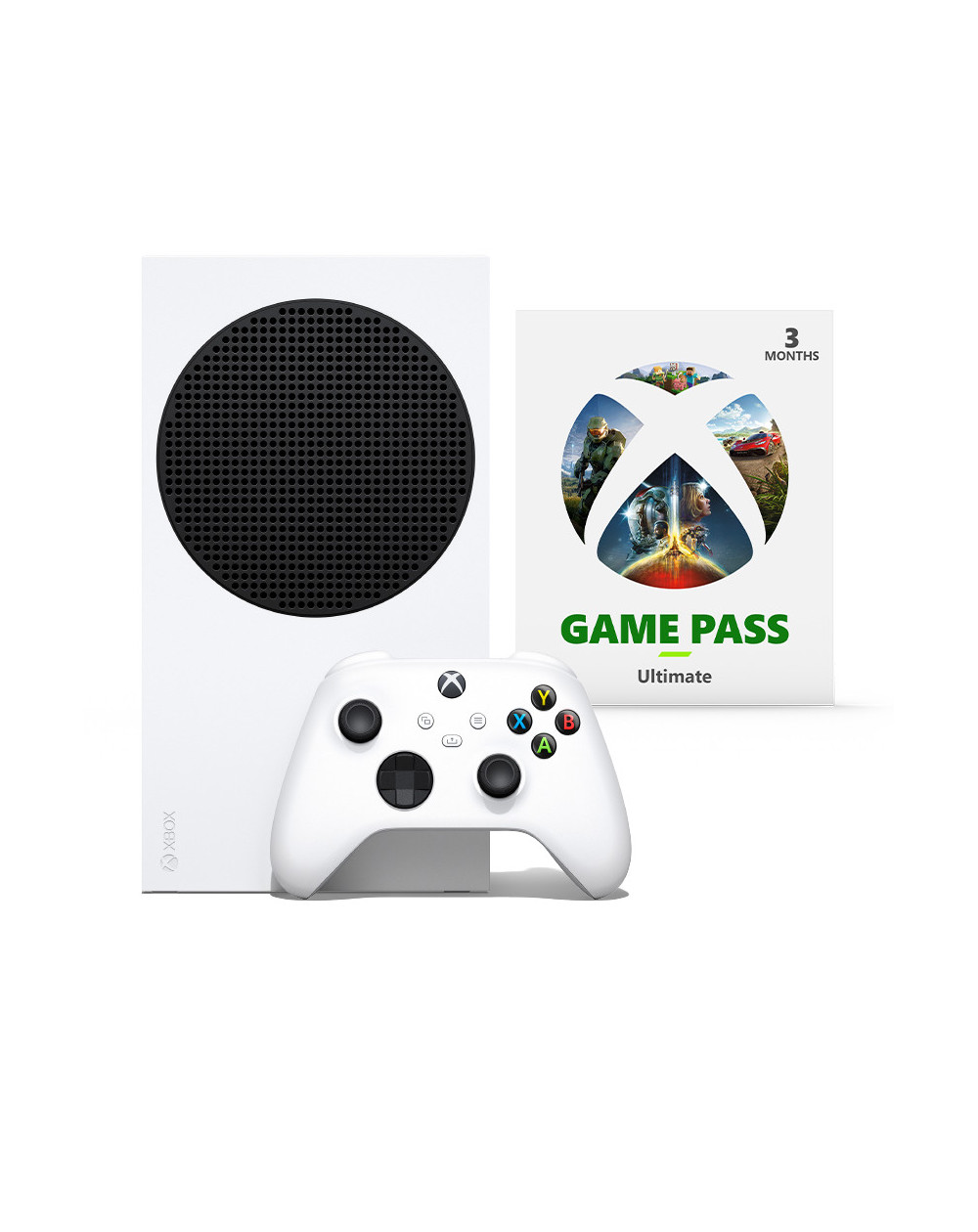 XBOX SERIES S 512GB IT + Game Pass Ultimate 3 Mesi XBOX SERIES S 512GB IT + Game Pass Ultimate 3 Mesi