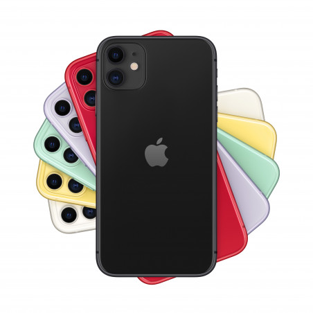 iPhone 11 128GB Nero -  Prodotto Rigenerato grado A (Con Cavo e Alimentatore)