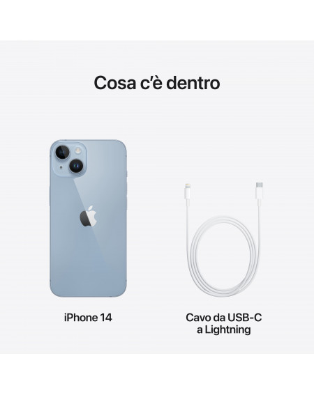 iPhone 14 512GB Blu  -  prodotto rigenerato grado AAA