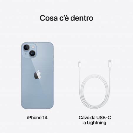 iPhone 14 512GB Blu  -  prodotto rigenerato grado AAA