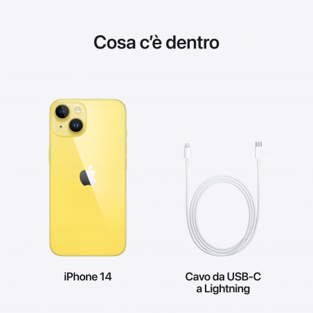 iPhone 14 512GB Giallo -  prodotto rigenerato grado AAA