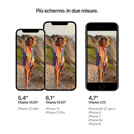 iPhone 12 64GB Black - Prodotto rigenerato di grado C