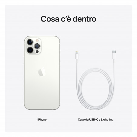 iPhone 12 Pro Max 128GB Silver - Prodotto rigenerato di grado C