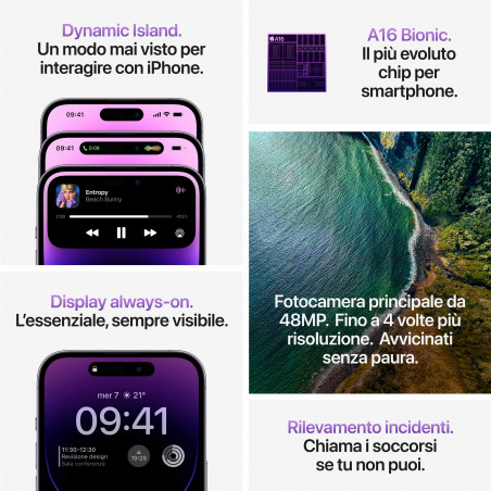 iPhone 14 Pro 1TB Viola Scuro - Rigenerato di grado A