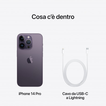 iPhone 14 Pro 1TB Viola Scuro - Rigenerato di grado A