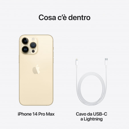 iPhone 14 Pro Max 128GB Oro EX (Demo) -  grado C