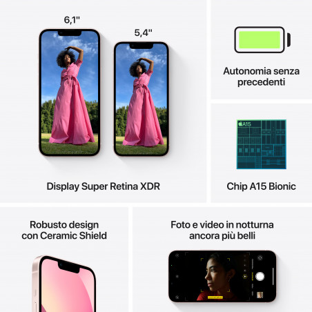 iPhone 13 512GB Rosa -  Rigenerato di grado C