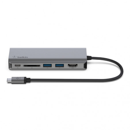6-IN-1 USB-C MULTI-PORT MULTIMEDIA HUB