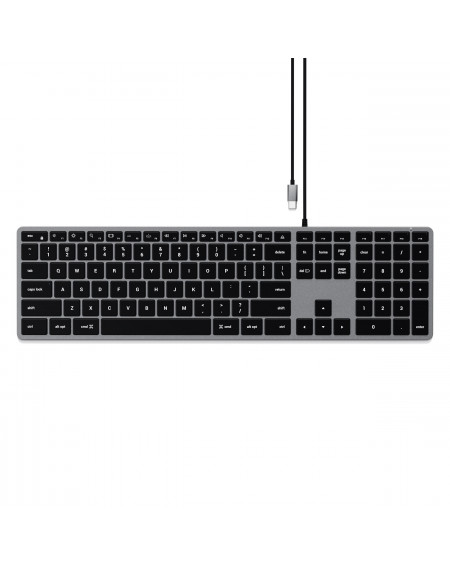 Satechi Wired USB-C Keyboard Aluminum ITA (Space Gray)