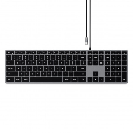 Satechi Wired USB-C Keyboard Aluminum ITA (Space Gray)
